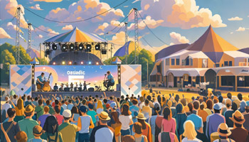 Mejorando los festivales de música con códigos QR